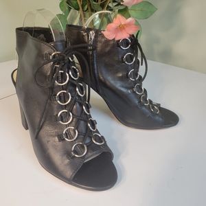 9 west shop black boots